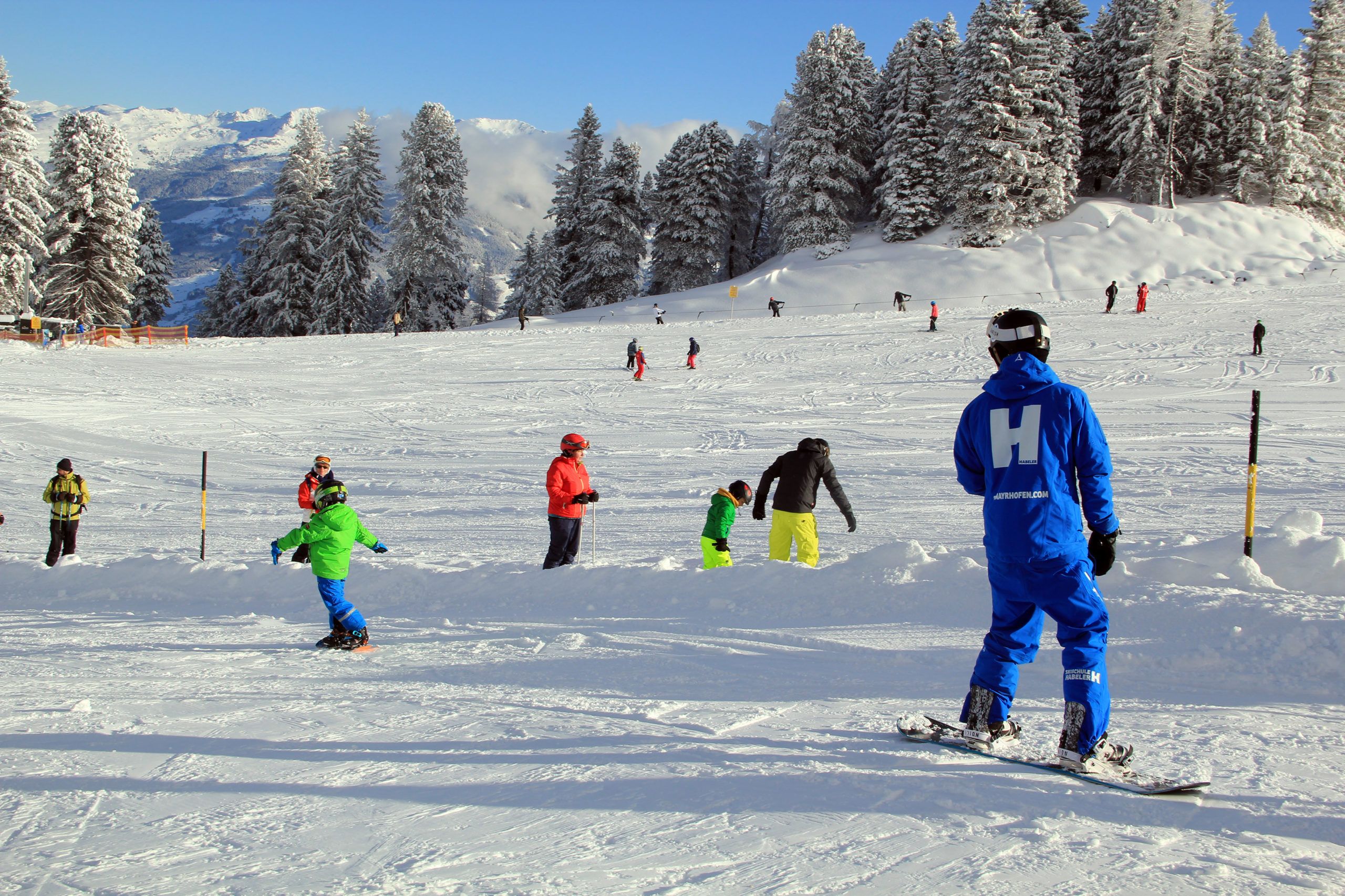 Private Snowboard Lessons at Ski School Mayrhofen Habeler