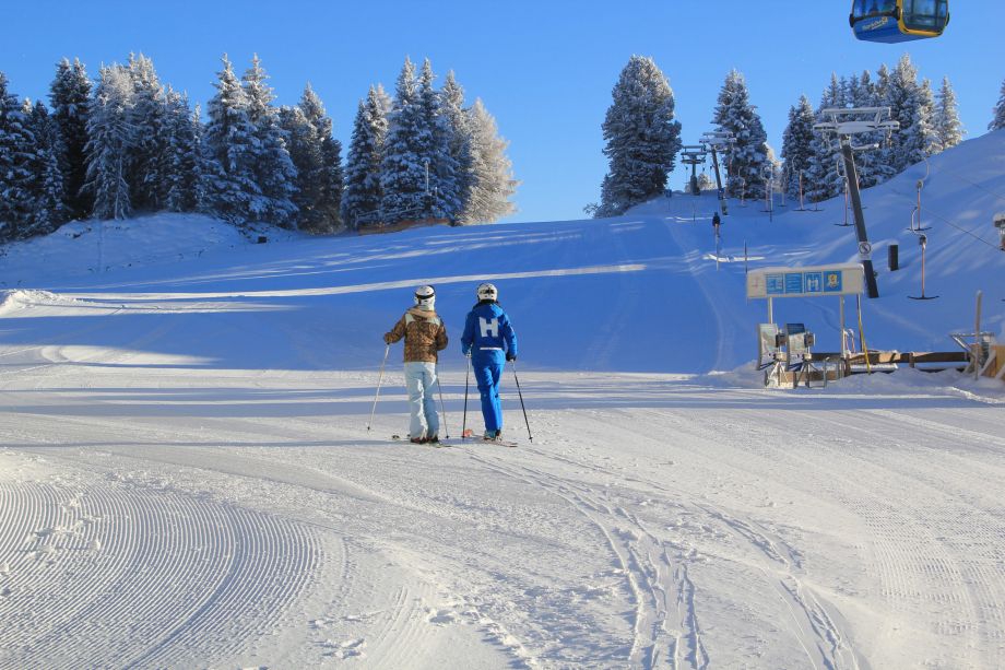 Beginner Area Skischool Mayrhofen Habeler at our Meeting Place