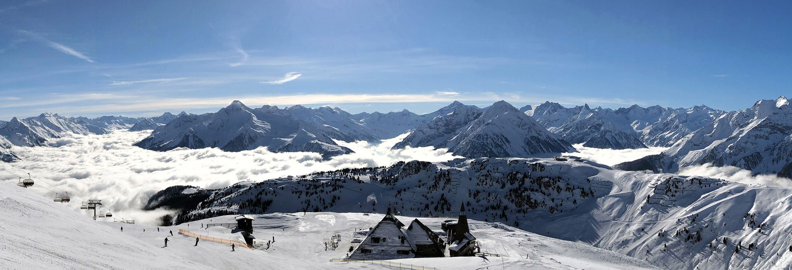 Panorama Skigebiet Mayrhofen