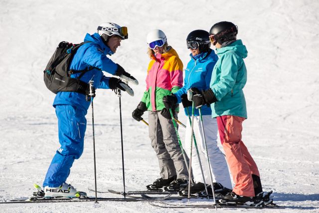 Skikurs in der Gruppe Skischule Habeler