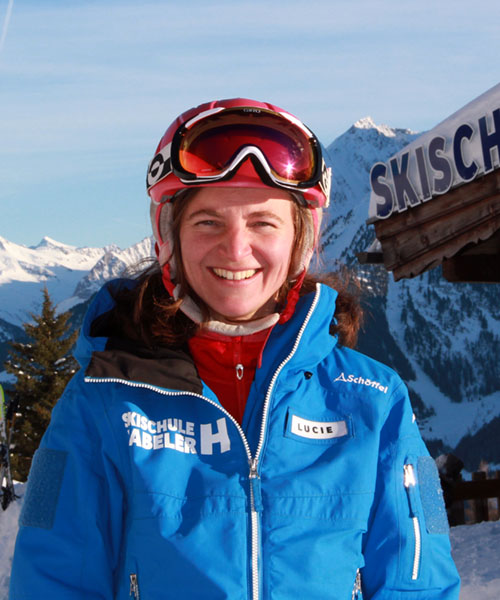 Skilehrerin Lucie